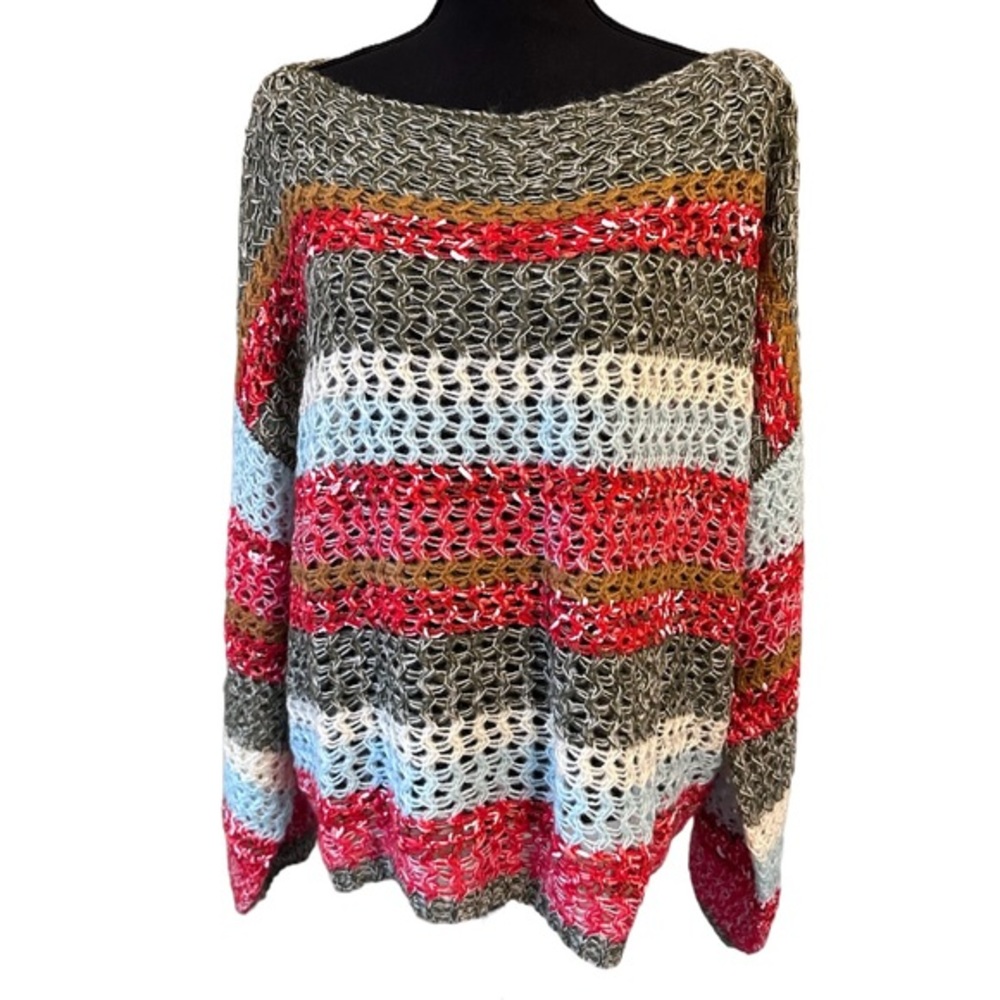 Loose Knit Sweater Multicolor Size‎ XL